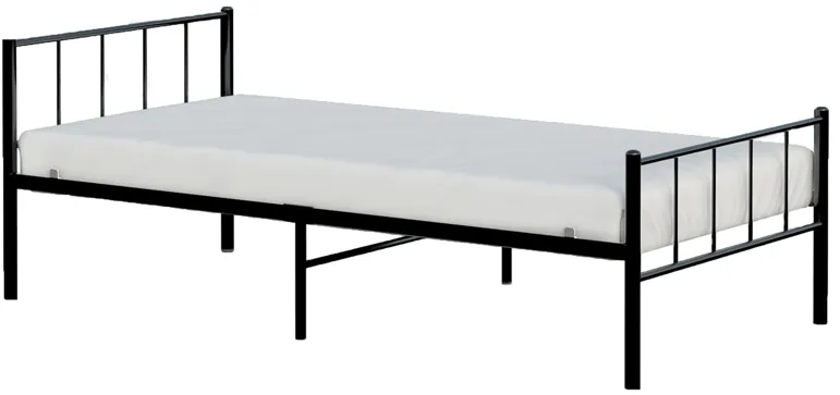 Austin Metal Twin Bed in Black by BK Furniture