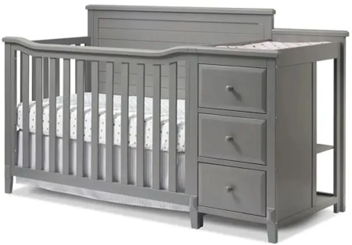 Berkley Panel Crib with Conversion Kit & Changer