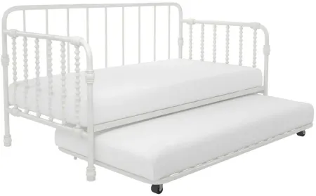 Little Seeds Monarch Hill Wren Metal Daybed with Trundle in White by DOREL HOME FURNISHINGS