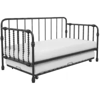 Little Seeds Monarch Hill Wren Metal Daybed with Trundle in Black by DOREL HOME FURNISHINGS