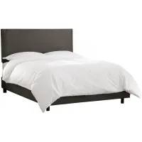 Valerie Bed in Premier Charcoal by Skyline