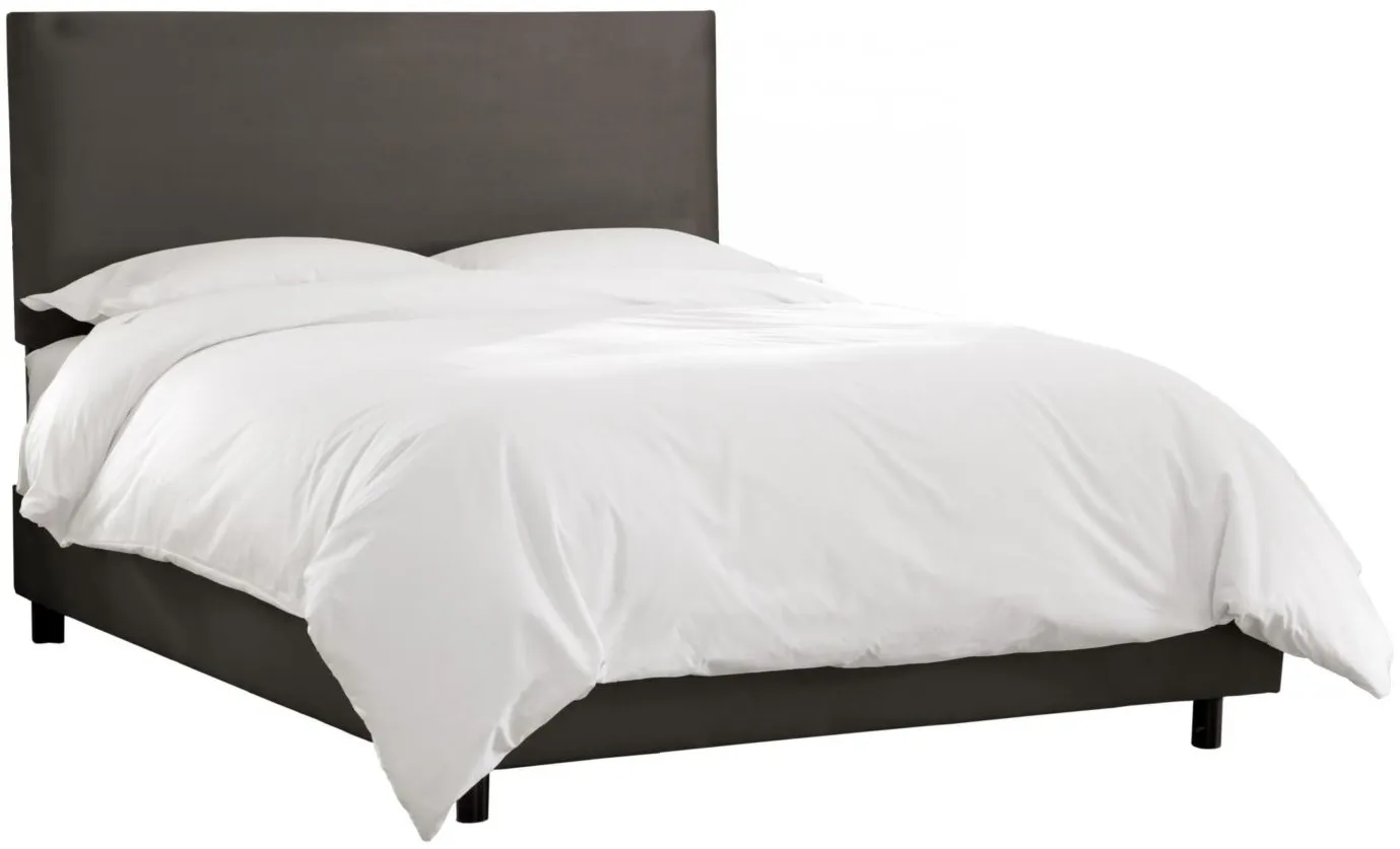 Valerie Bed in Premier Charcoal by Skyline
