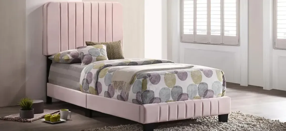 Lodi Upholstered Panel Bed