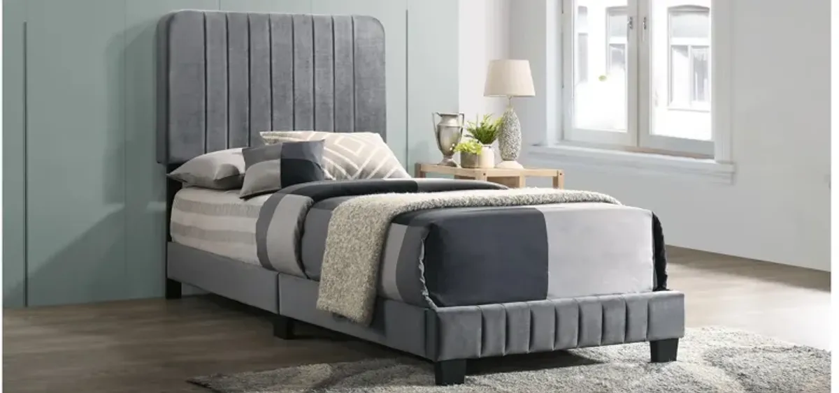 Lodi Upholstered Panel Bed