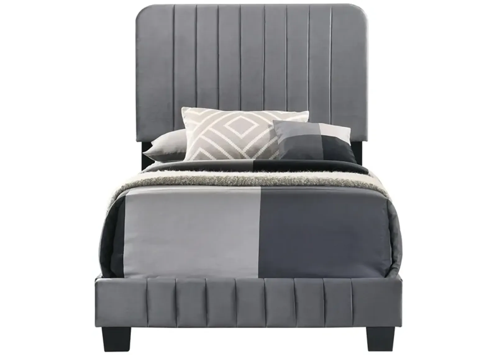 Lodi Upholstered Panel Bed