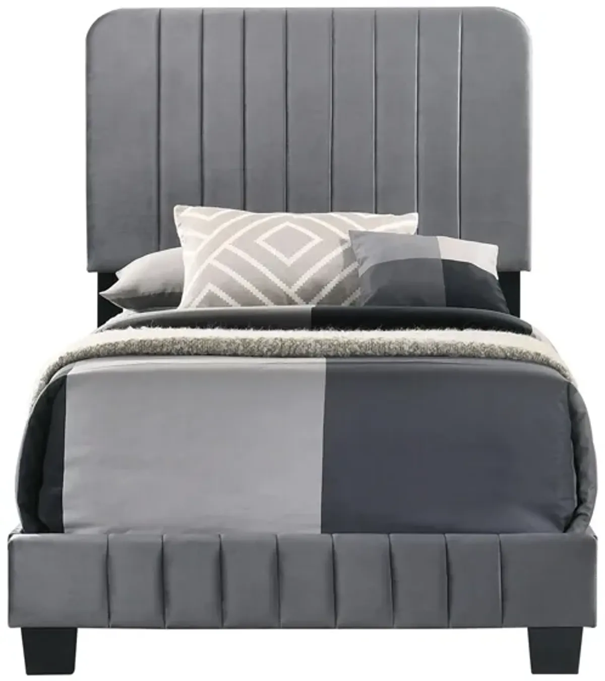 Lodi Upholstered Panel Bed