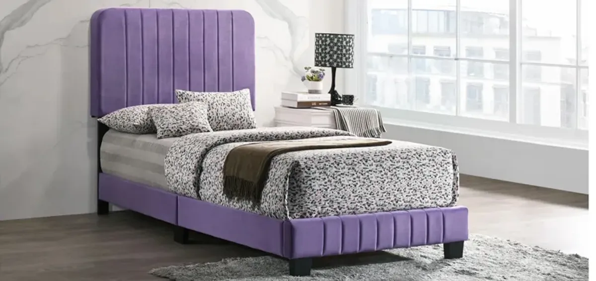 Lodi Upholstered Panel Bed