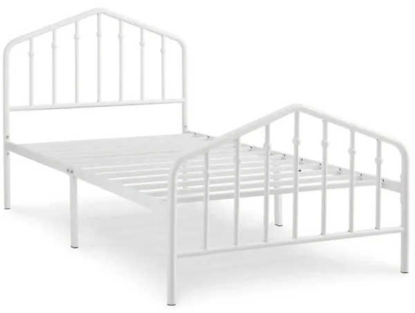 Trentlore Twin Metal Bed