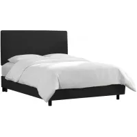Valerie Bed in Linen Black by Skyline