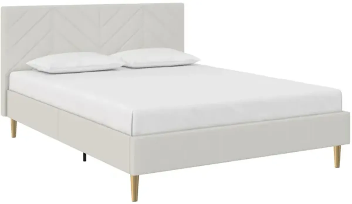 Zora Full Tufted Upholstered Bed
