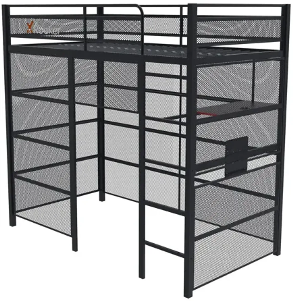 The X Rocker Gaming Den Bunk Bed