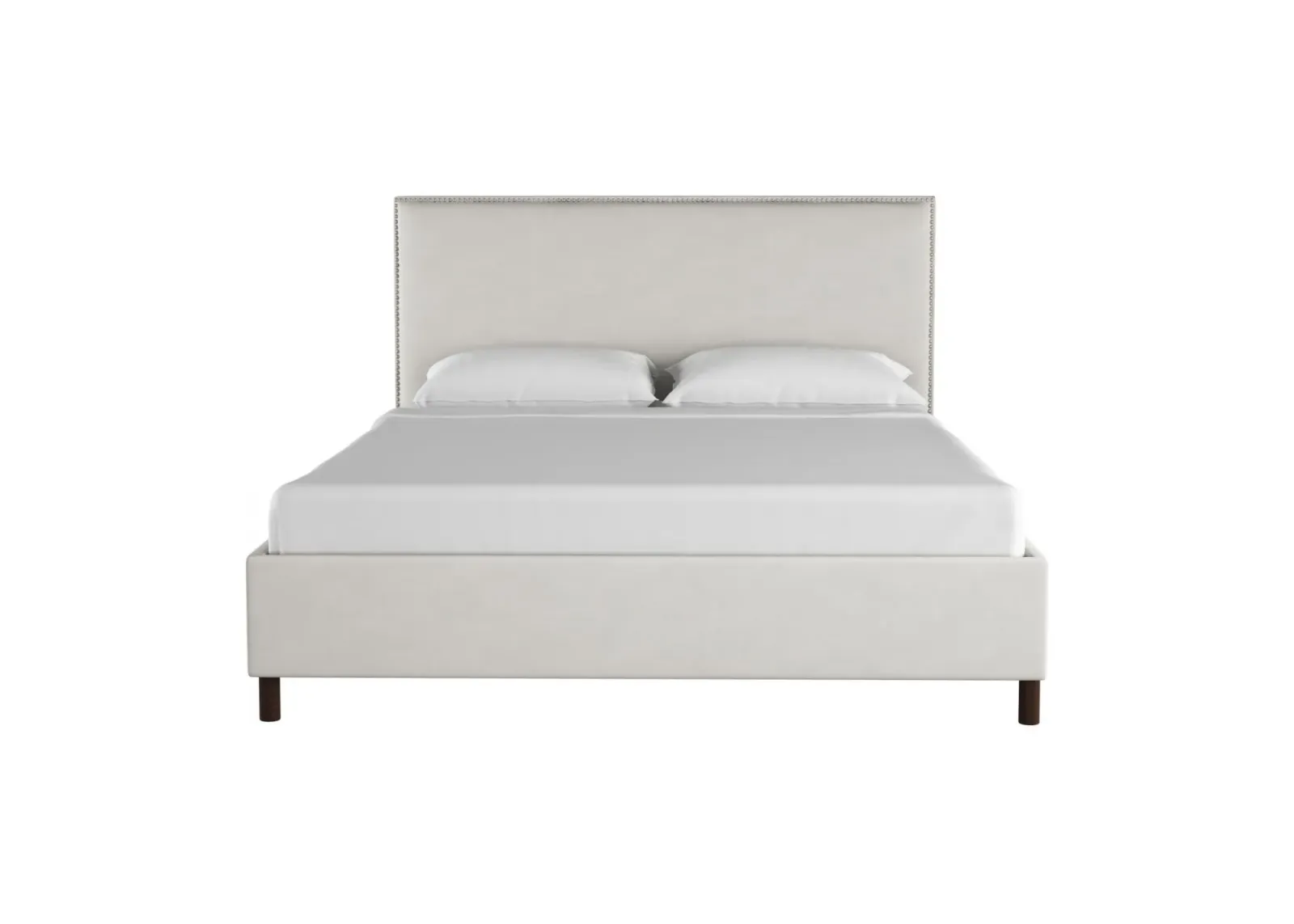 Maria Platform Bed in Premier White by Skyline