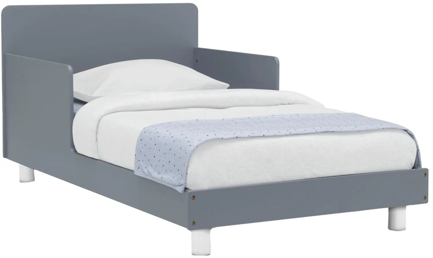 GapKids Toddler Bed By Delta Children in Gray by Delta Children