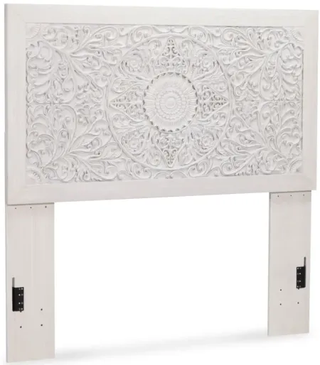 Paxberry Panel Headboard in Whitewash by Ashley Express