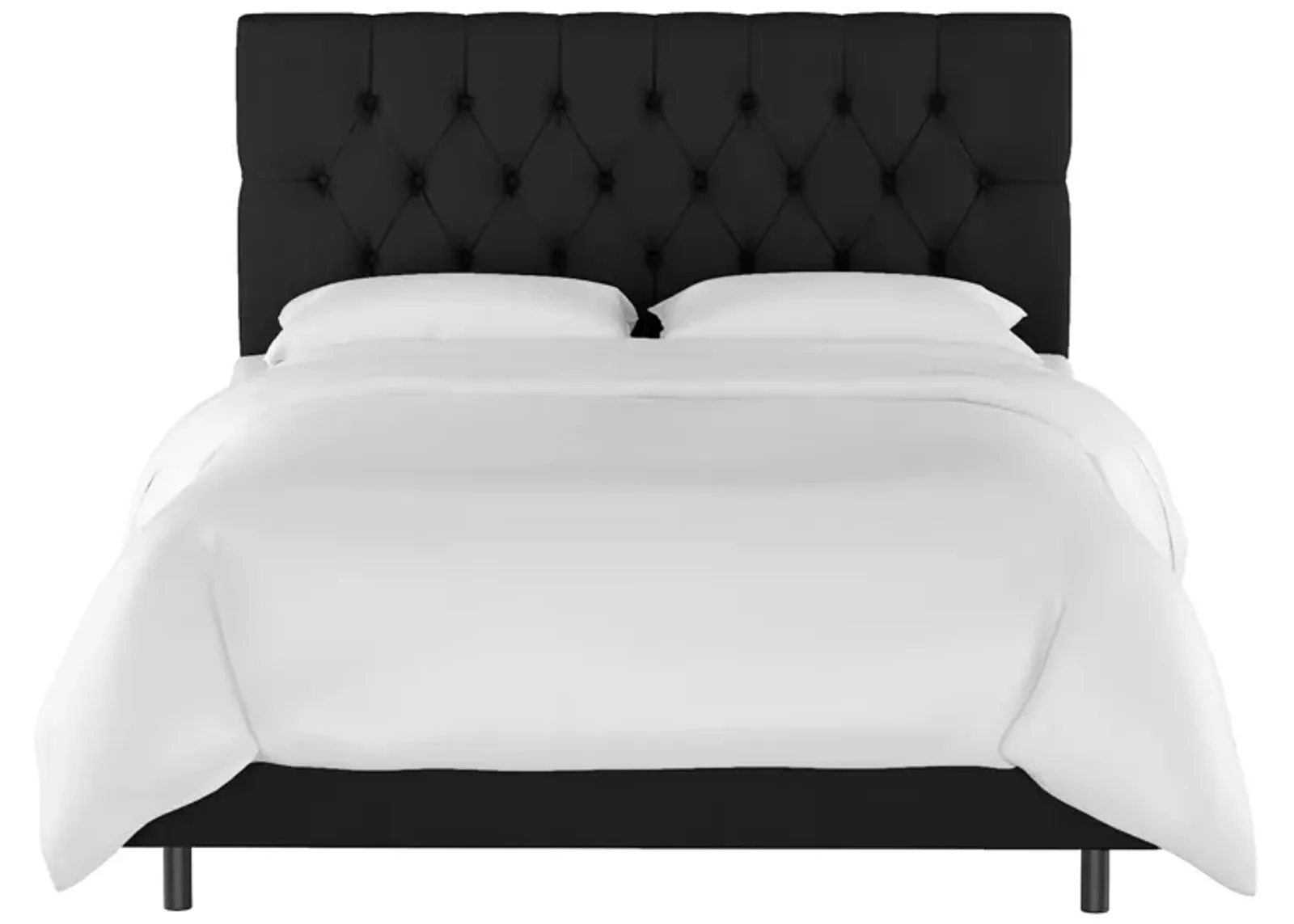 Blanchard Bed in Linen Black by Skyline