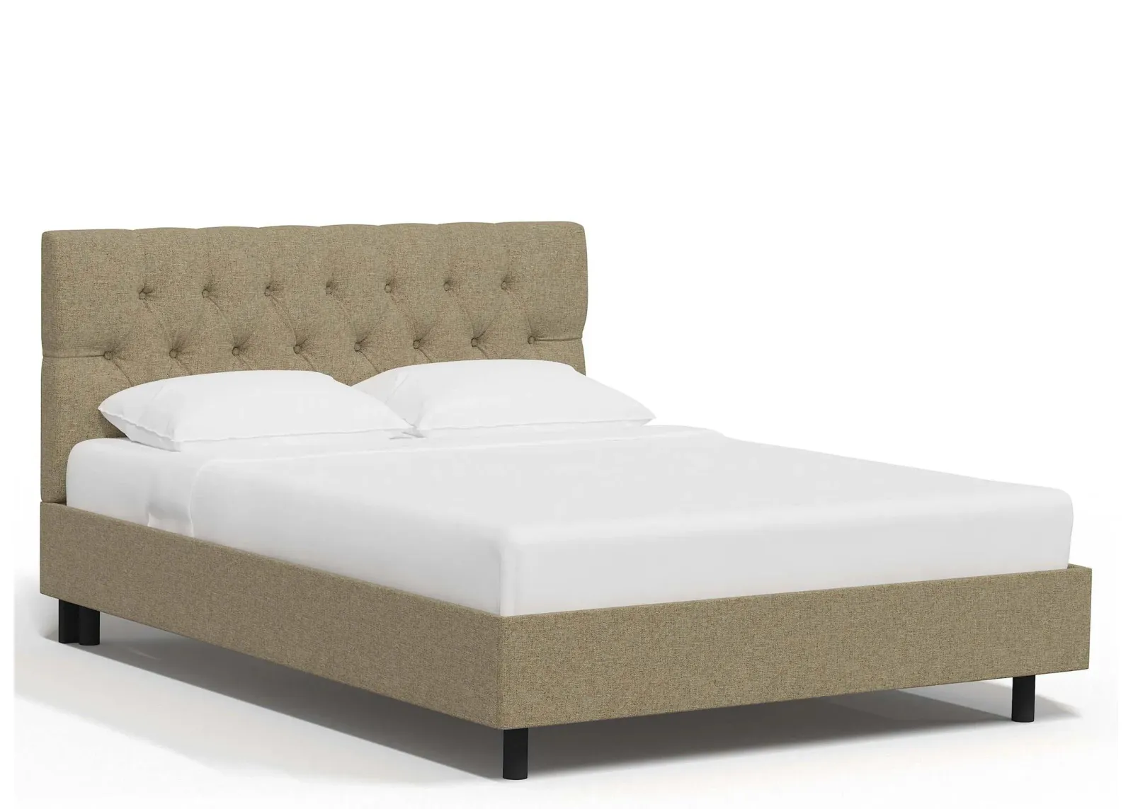 Blanchard Platform Bed in Zuma Linen by Skyline