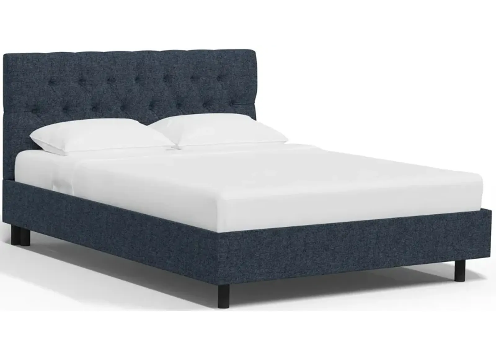 Blanchard Platform Bed in Zuma Navy by Skyline