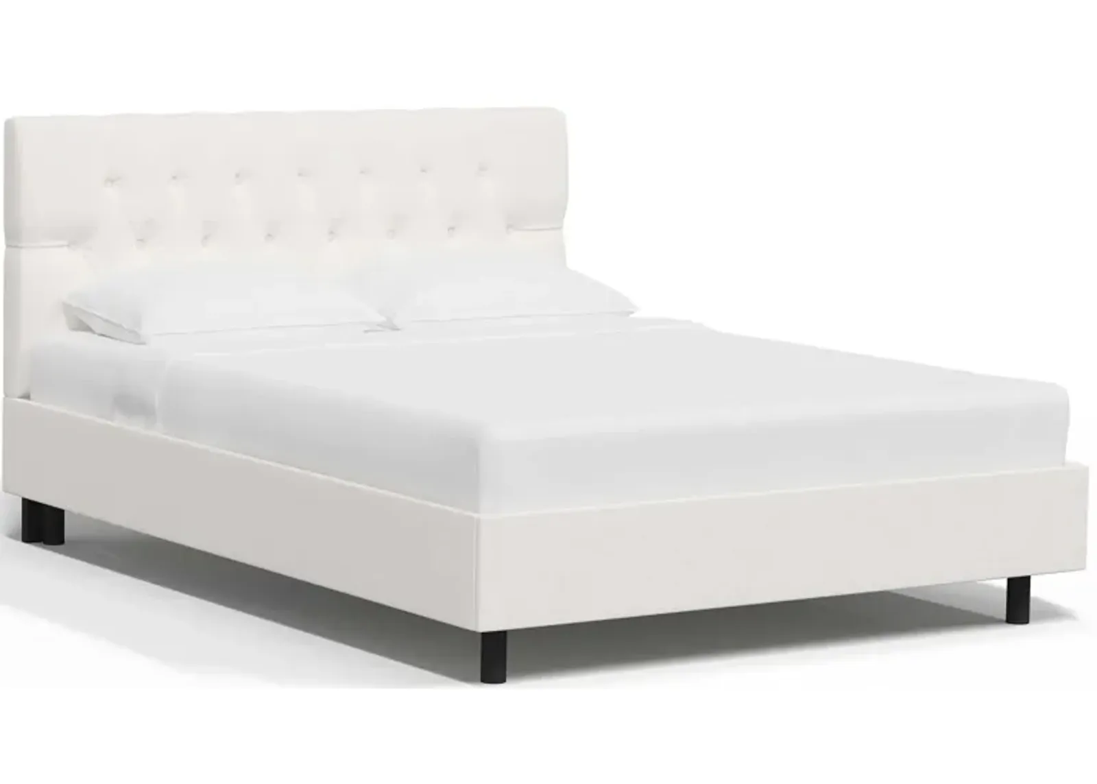 Blanchard Platform Bed in Zuma White by Skyline