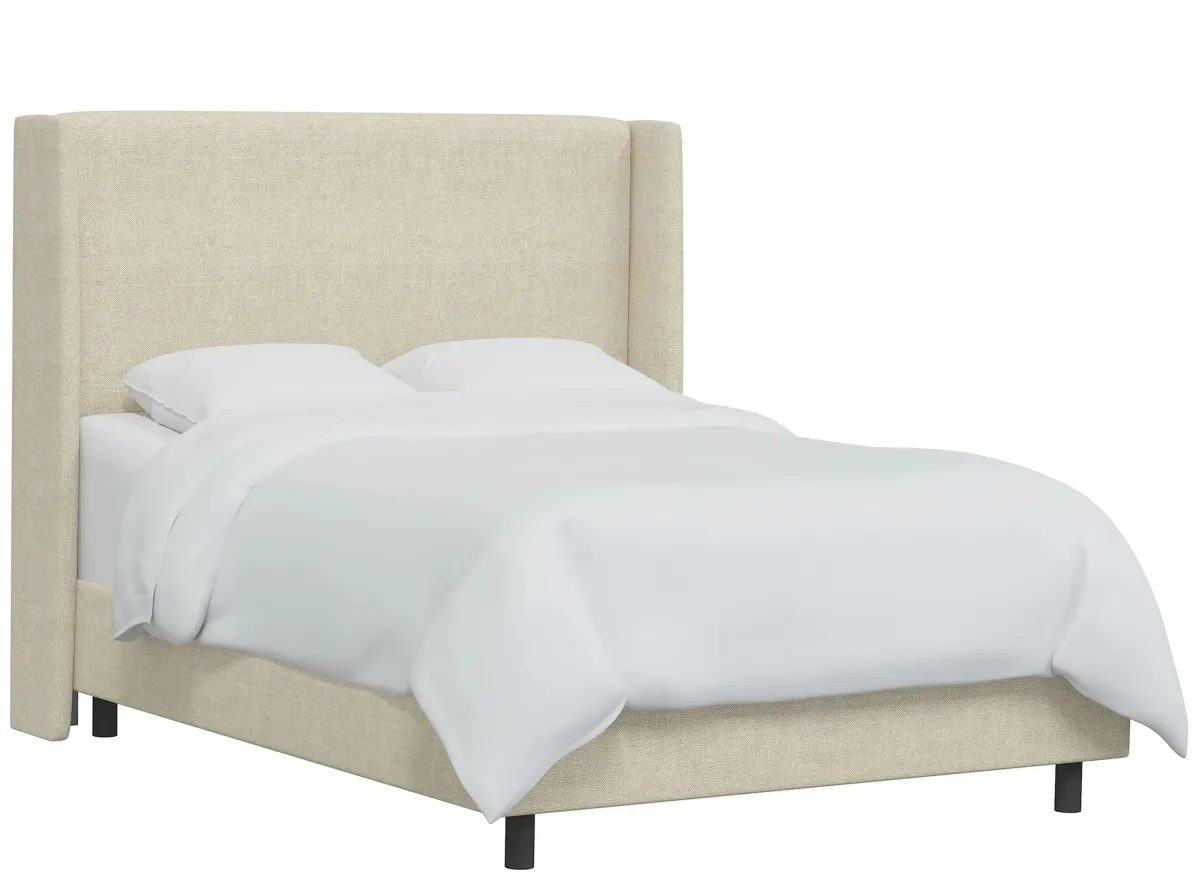 Ellison Bed in Milsap Canvas by Skyline