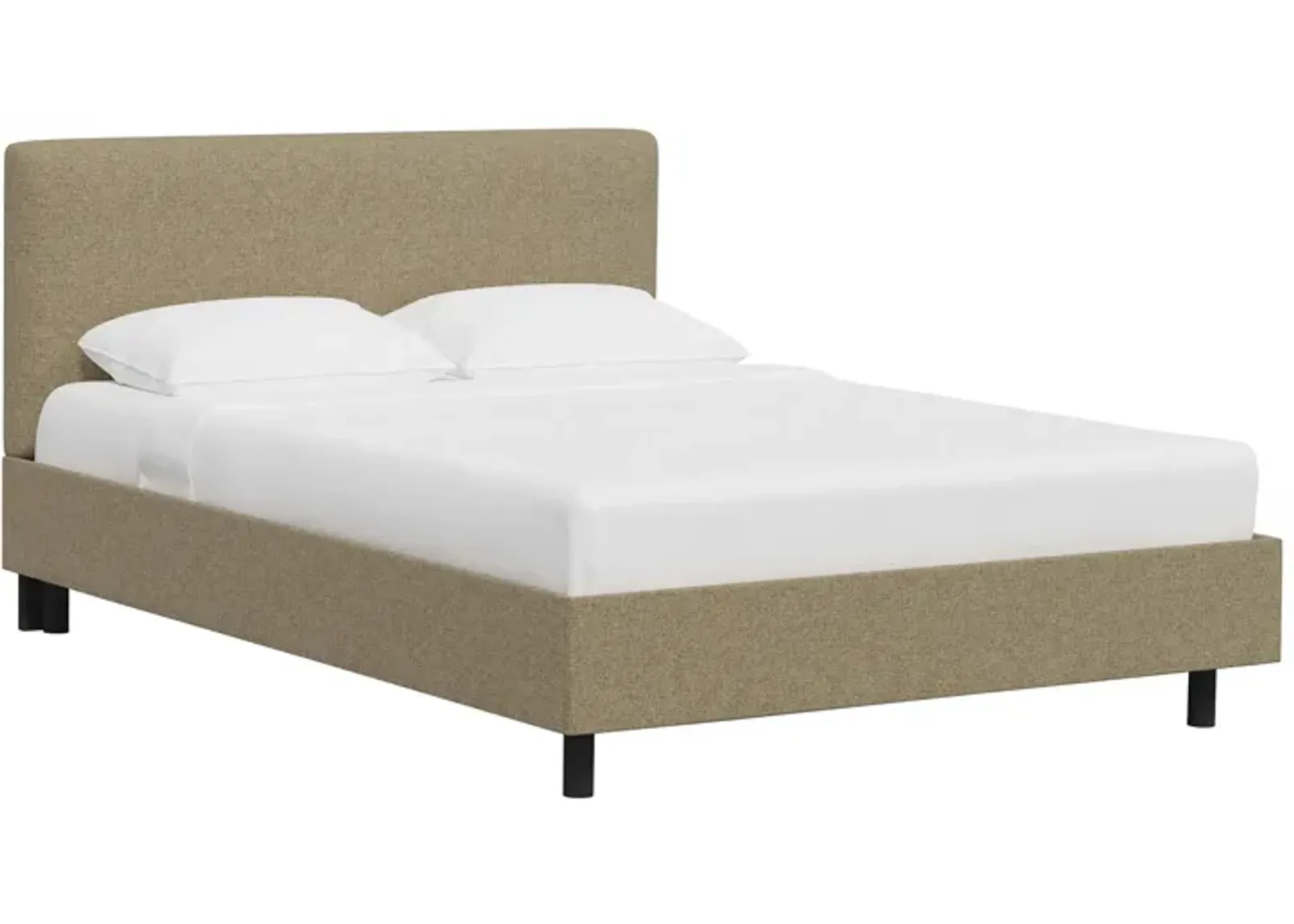 Valerie Platform Bed in Zuma Linen by Skyline