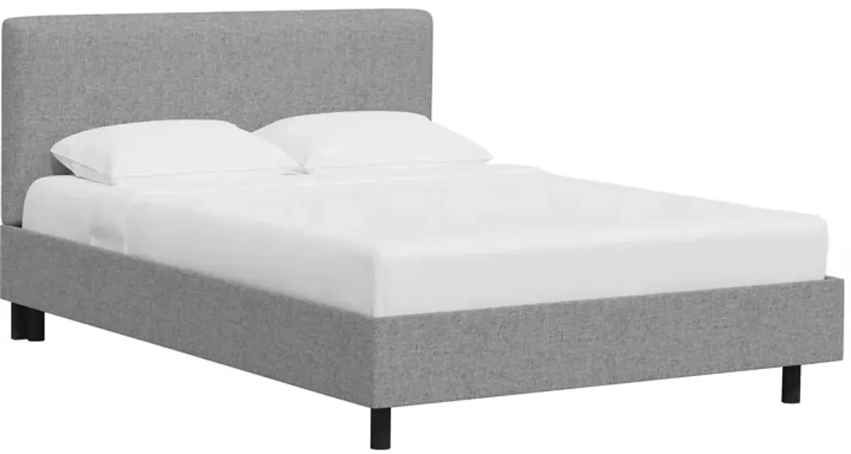 Valerie Platform Bed in Zuma Pumice by Skyline