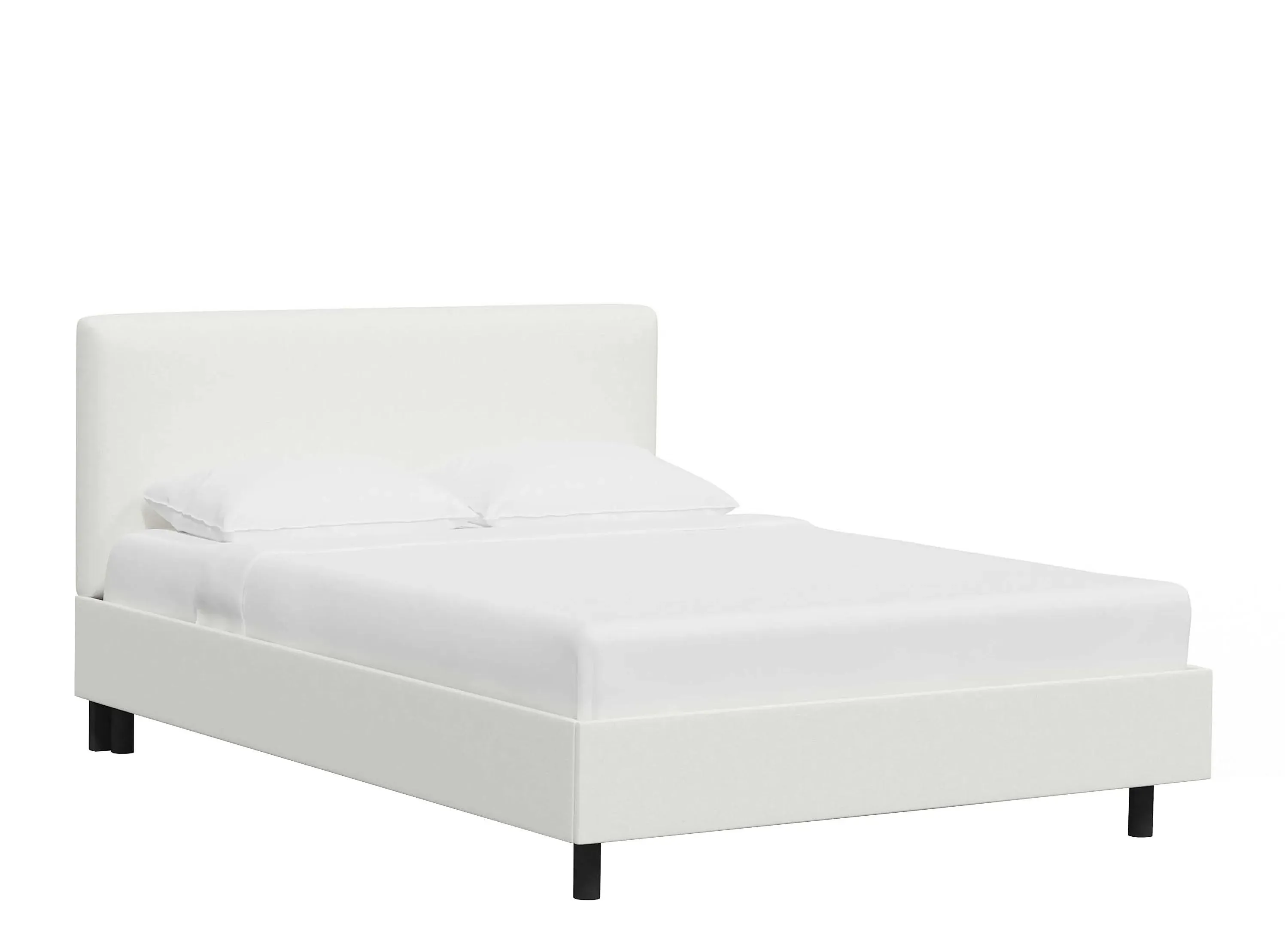 Valerie Platform Bed in Zuma White by Skyline