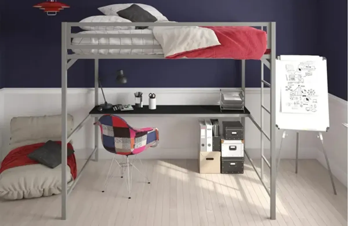 Miles Loft Bed with Desk