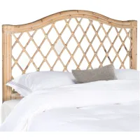 Gabrielle Mounted Headboard in White Washed by Safavieh