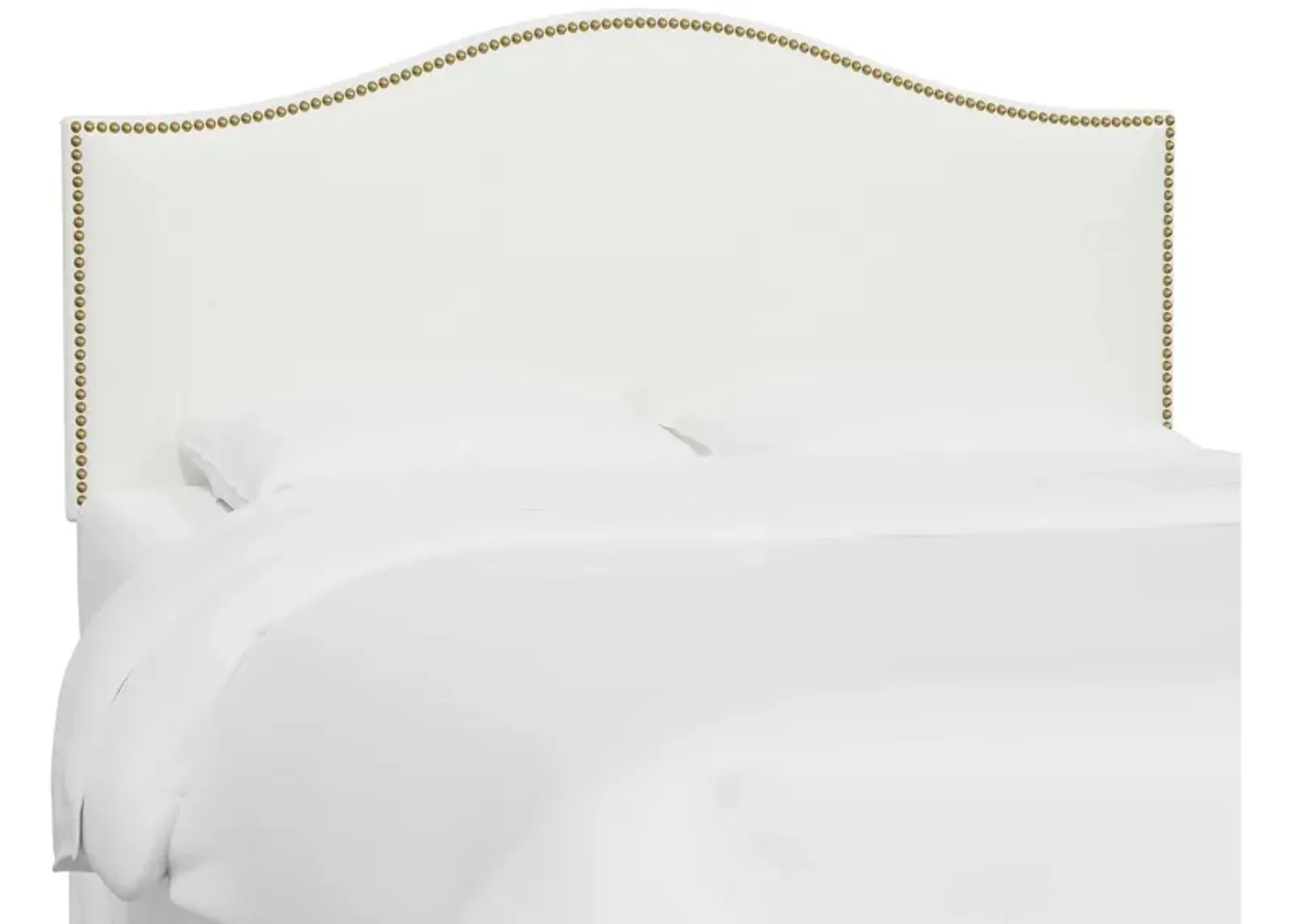 Alexander Headboard in Zuma White by Skyline