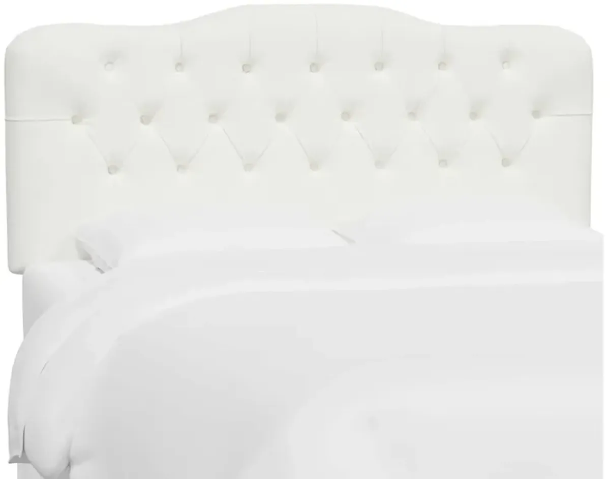 Argona Headboard in Zuma White by Skyline