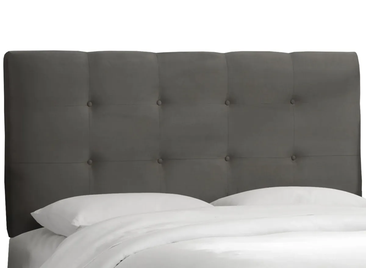 Nathan Headboard in Premier Charcoal by Skyline