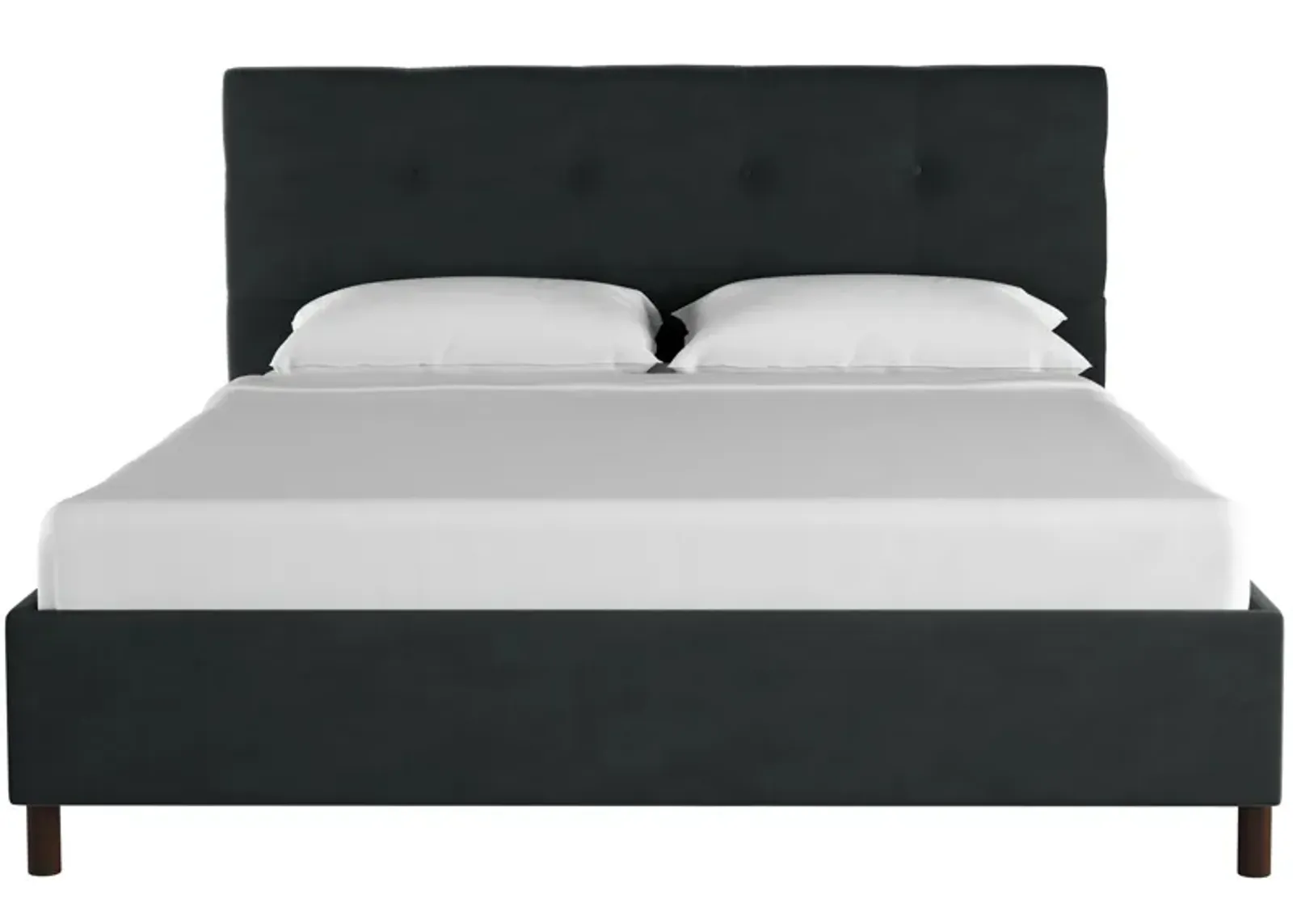 Nathan Platform Bed in Premier Black by Skyline