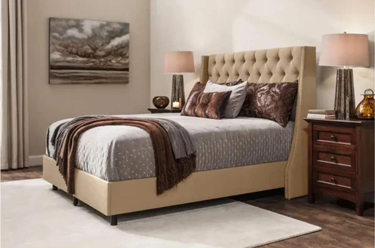 Sheridan Wingback Bed