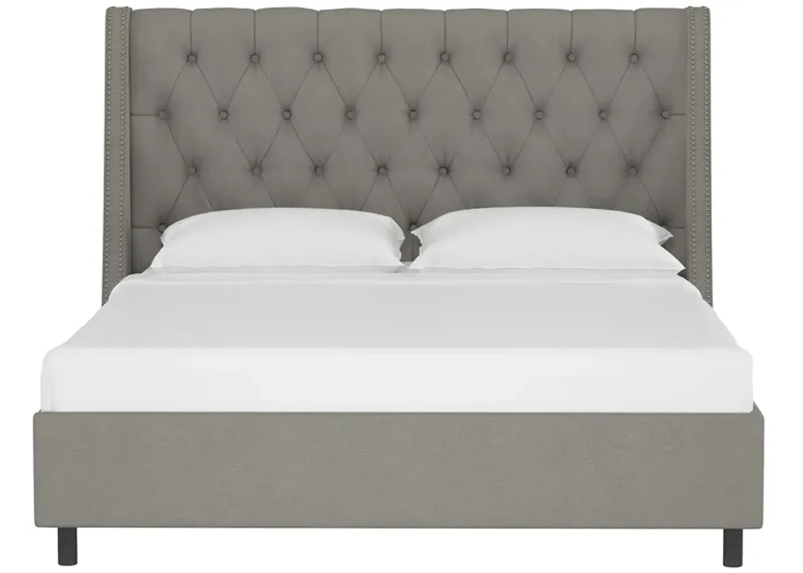 Sheridan Wingback Platform Bed