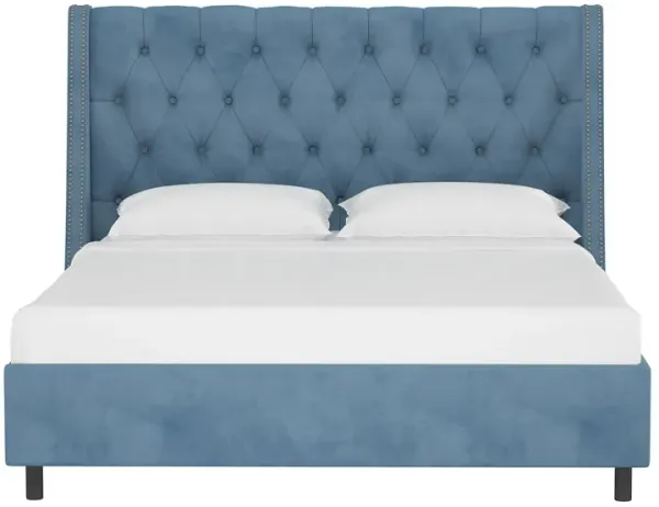 Sheridan Wingback Platform Bed