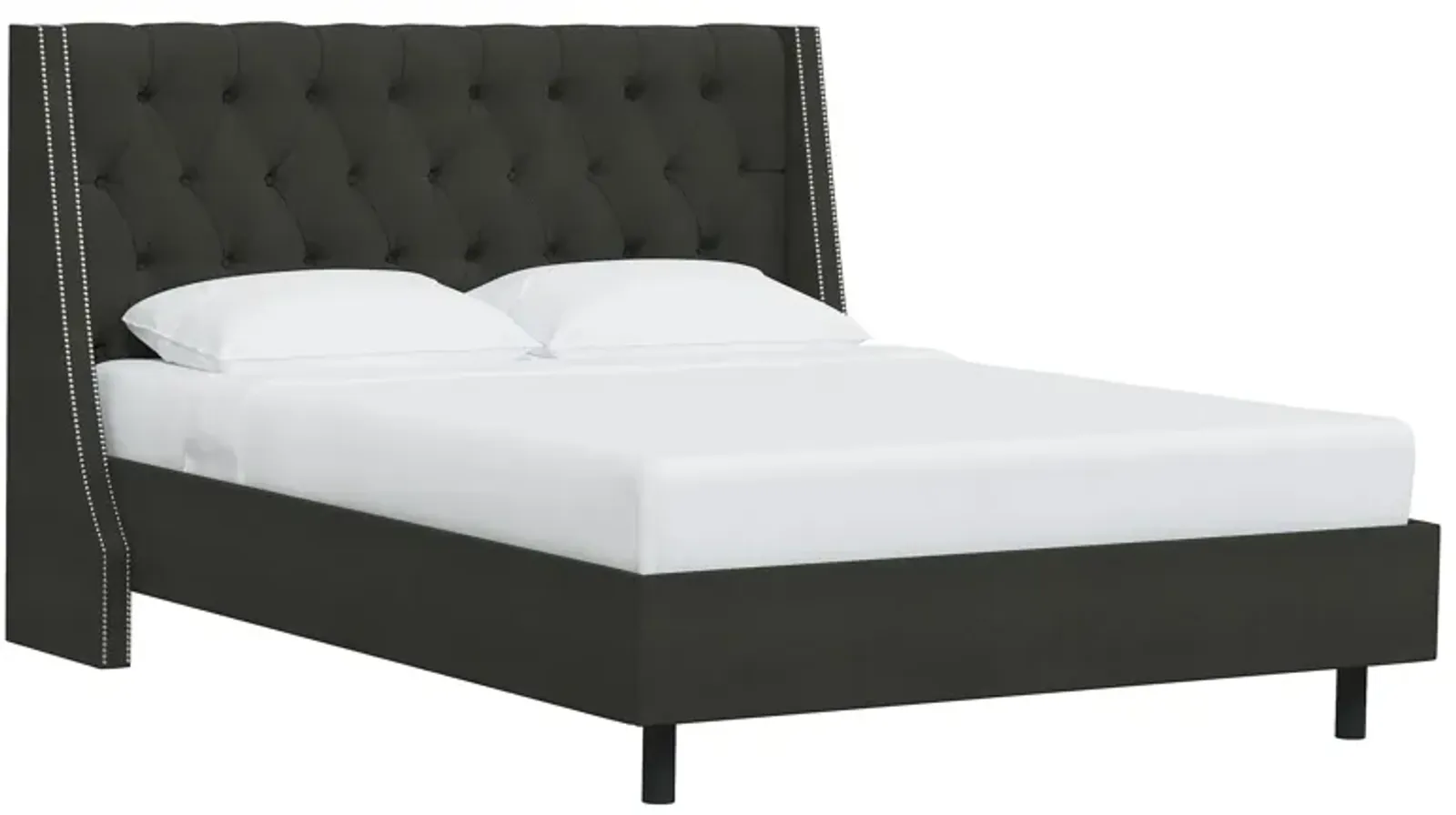 Sheridan Wingback Platform Bed