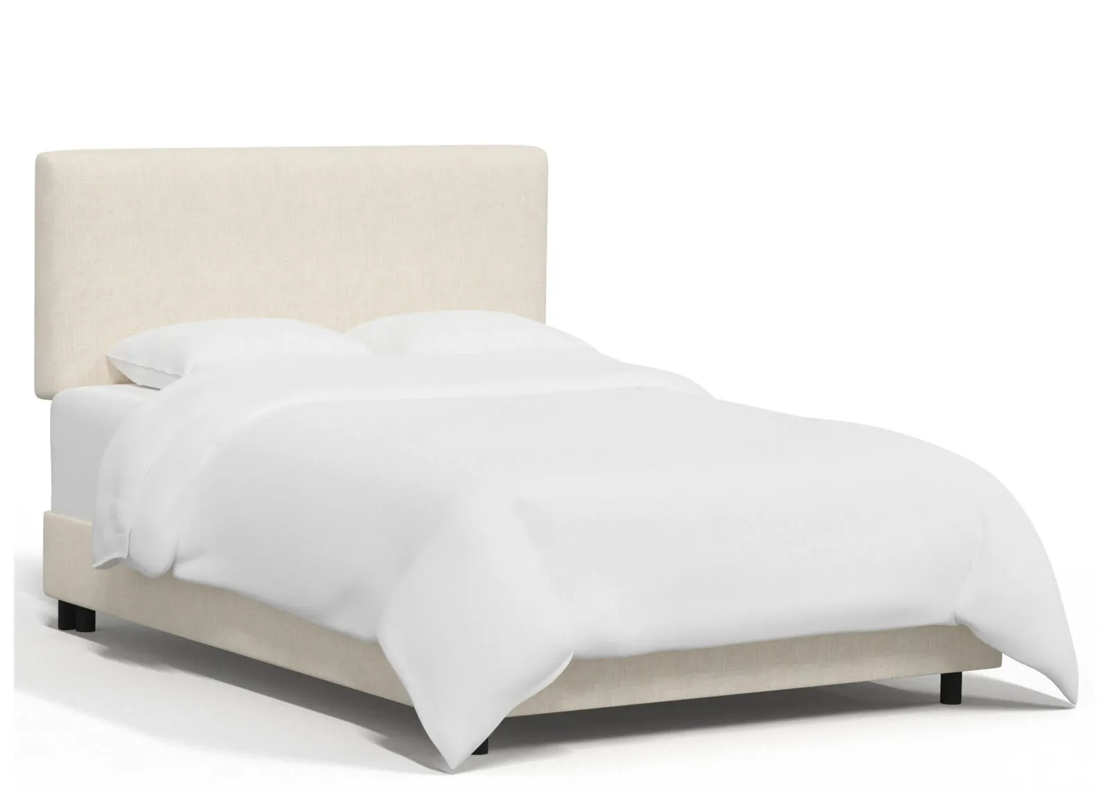 Valerie Bed in Linen Talc by Skyline