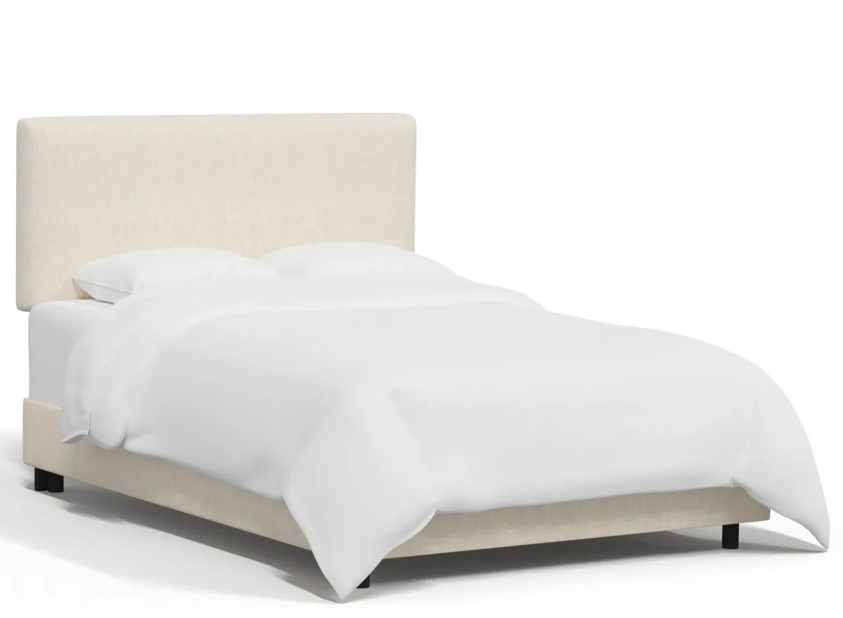 Valerie Bed in Linen Talc by Skyline