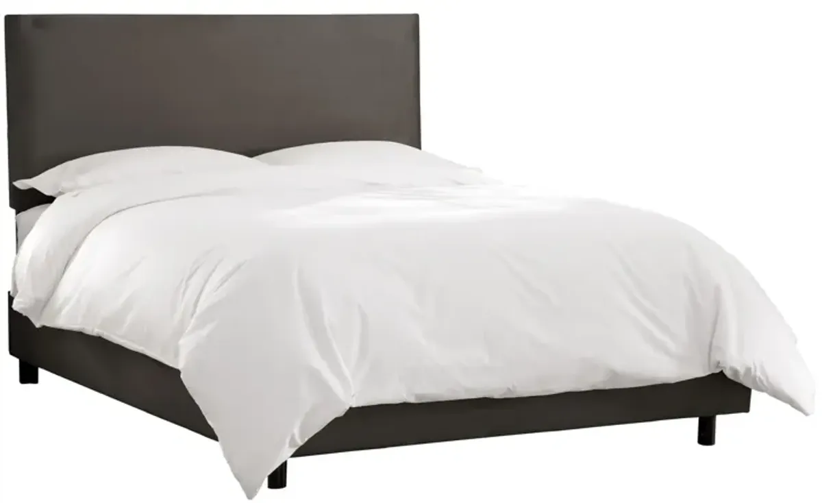 Valerie Bed in Premier Charcoal by Skyline