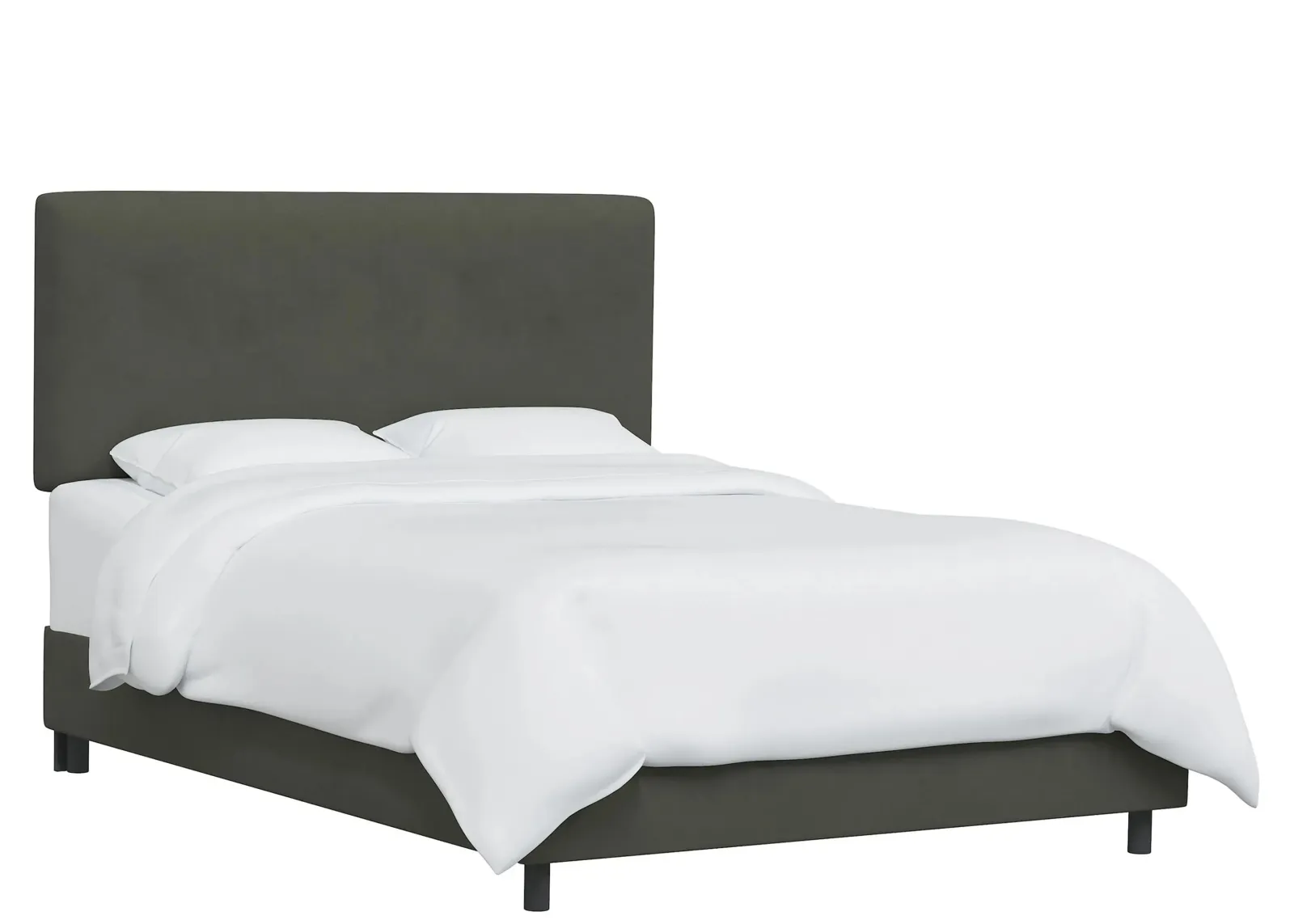 Valerie Bed in Velvet Pewter by Skyline