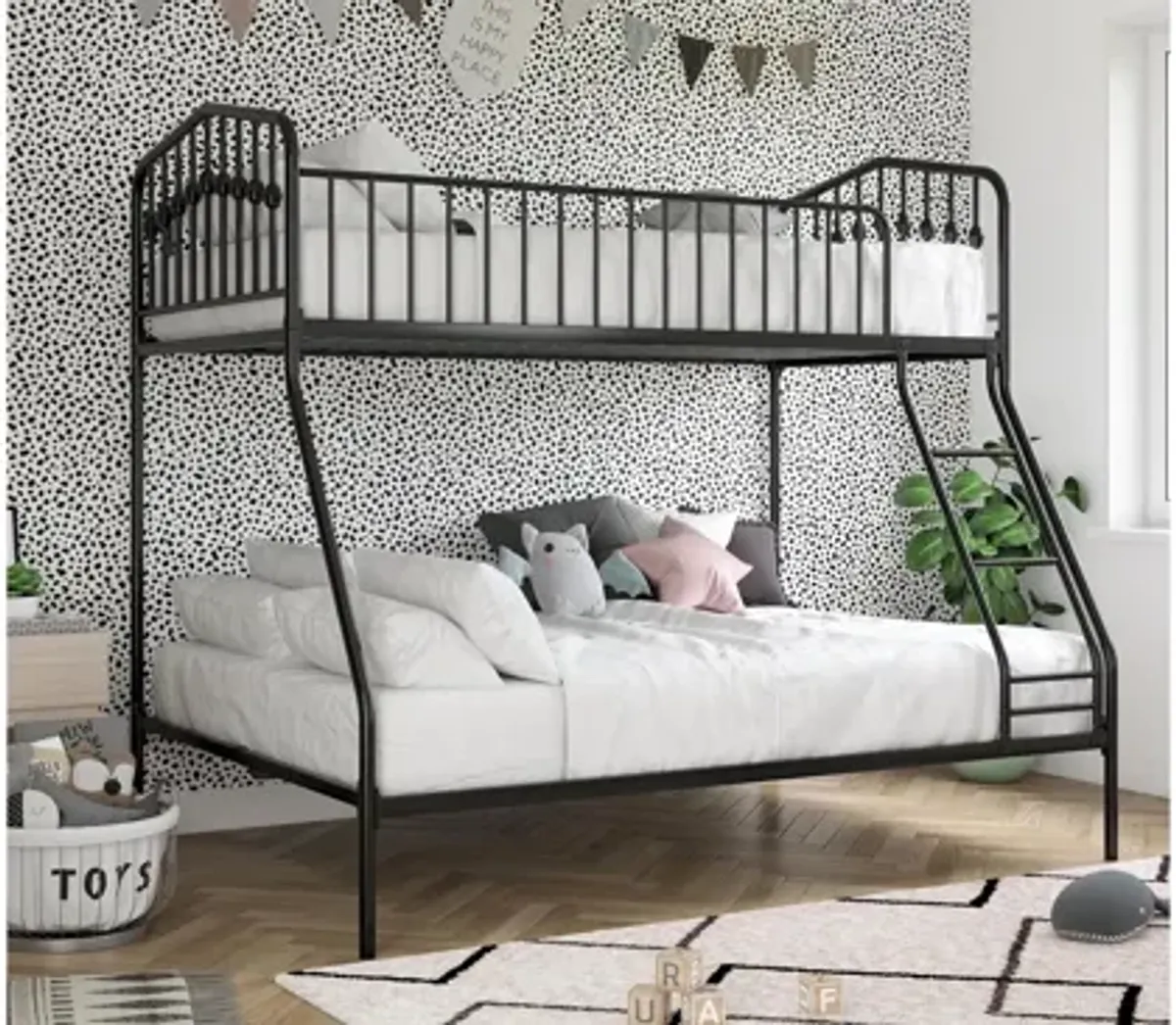 Novogratz Bushwick Twin over Full Bunk Bed