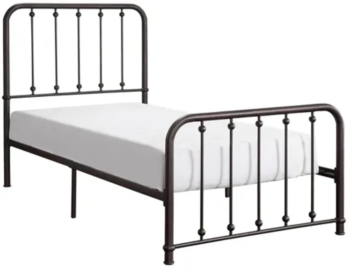 Lenci Metal Platform Bed