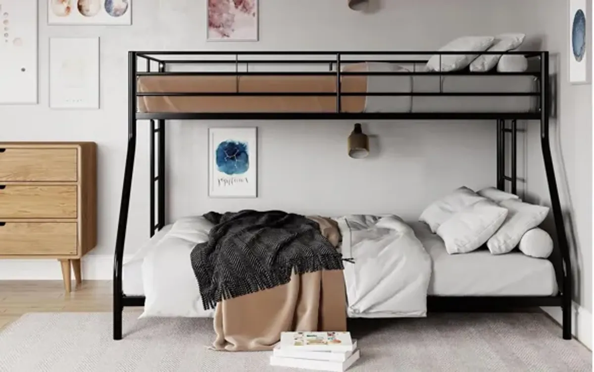 Atwater Living Bloor Small Space Twin over Full Bunk Bed