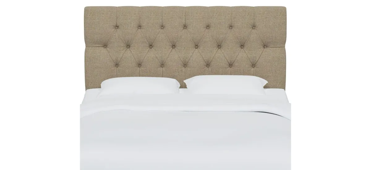 Blanchard Headboard in Linen Sandstone by Skyline