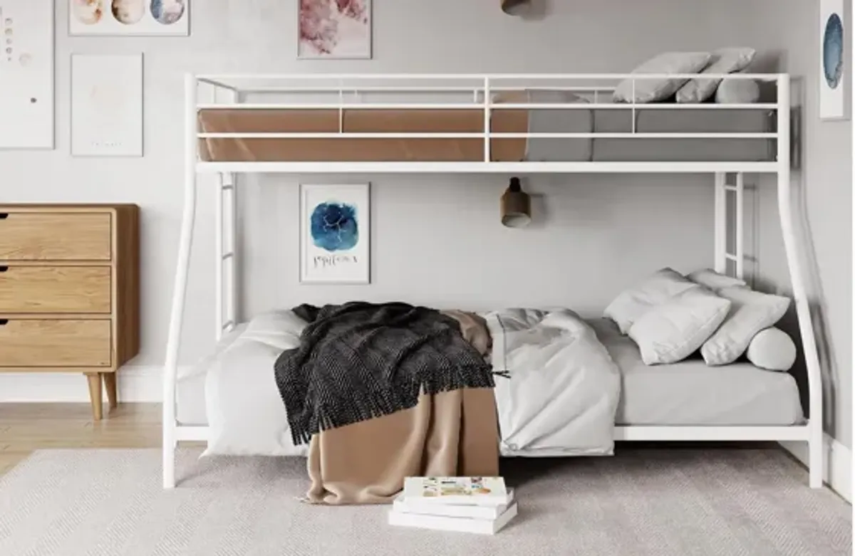 Atwater Living Bloor Small Space Twin over Full Bunk Bed