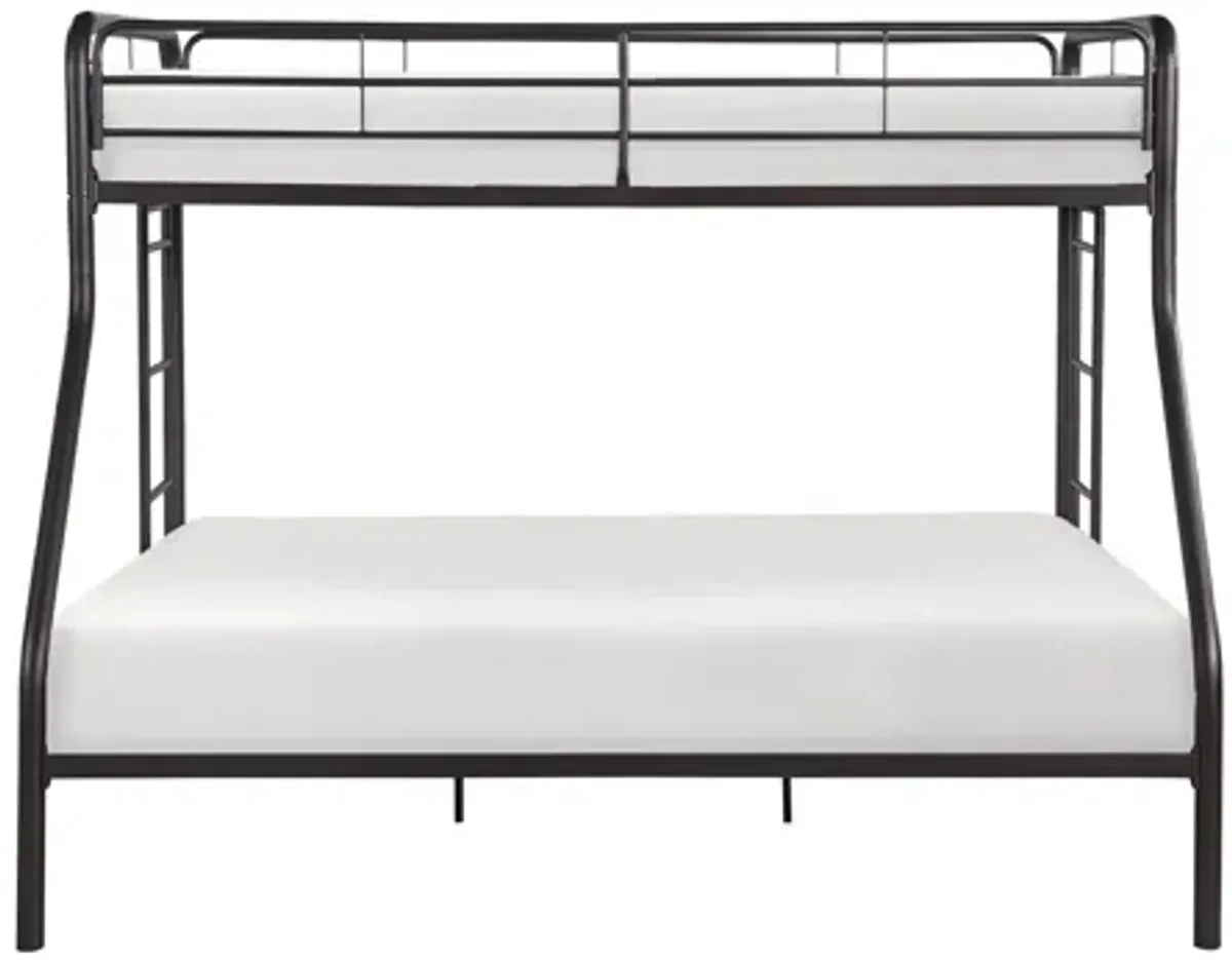 Galen Bunk Bed in Dark Bronze by Homelegance