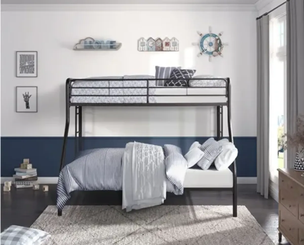 Galen Bunk Bed in Dark Bronze by Homelegance