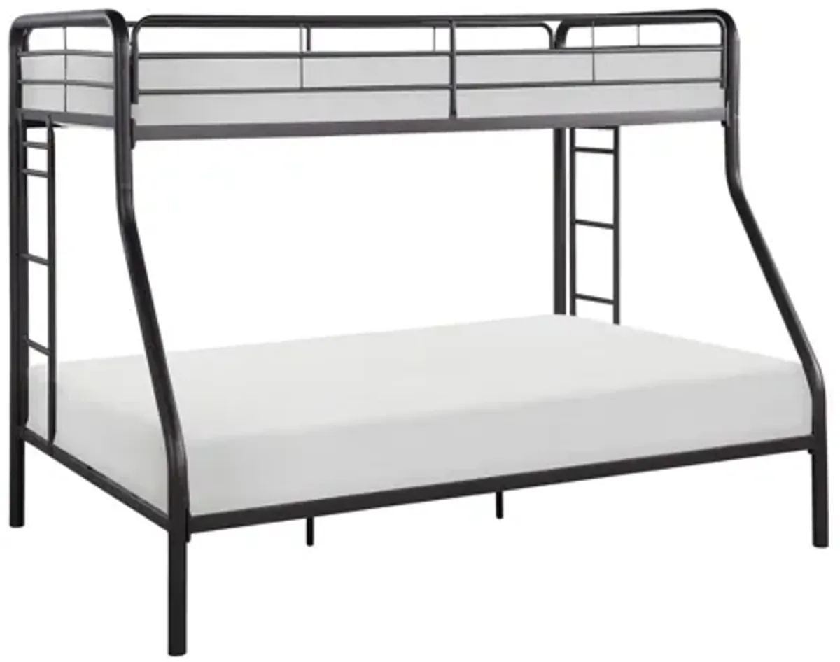 Galen Bunk Bed in Dark Bronze by Homelegance