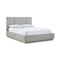 Destination Panel Bed in Cotton Gray by Bellanest