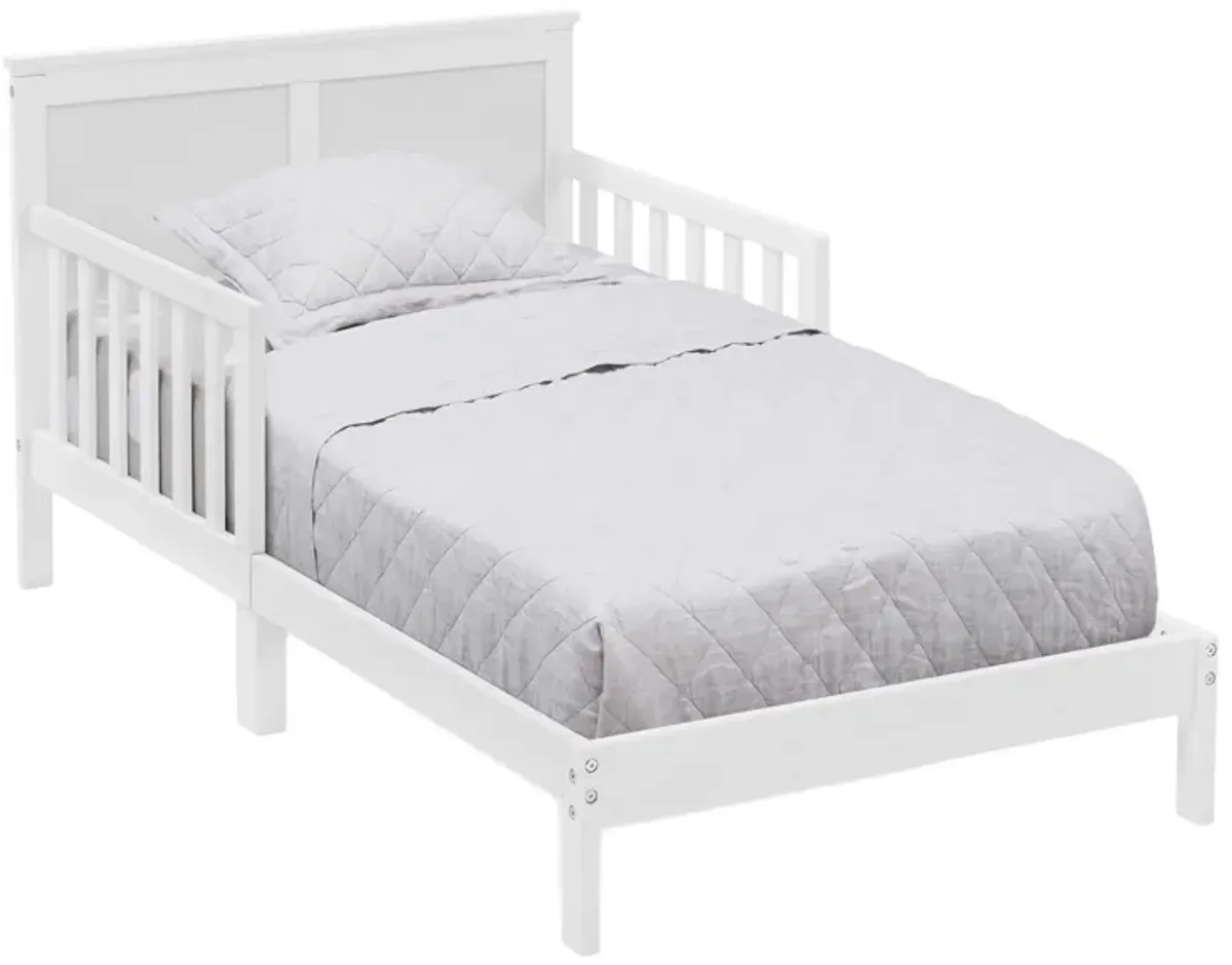 Collins Wood Toddler Bed By Delta Children in Bianca White by Delta Children